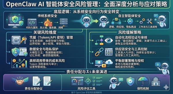 深度解析 OpenClaw 智能体：安全风险管理的底层逻辑与应对之道